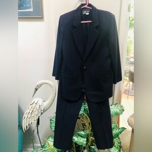 100% Wool Sag Harbor Lined Blue Suit with Slacks Excellent Condition, Vintage